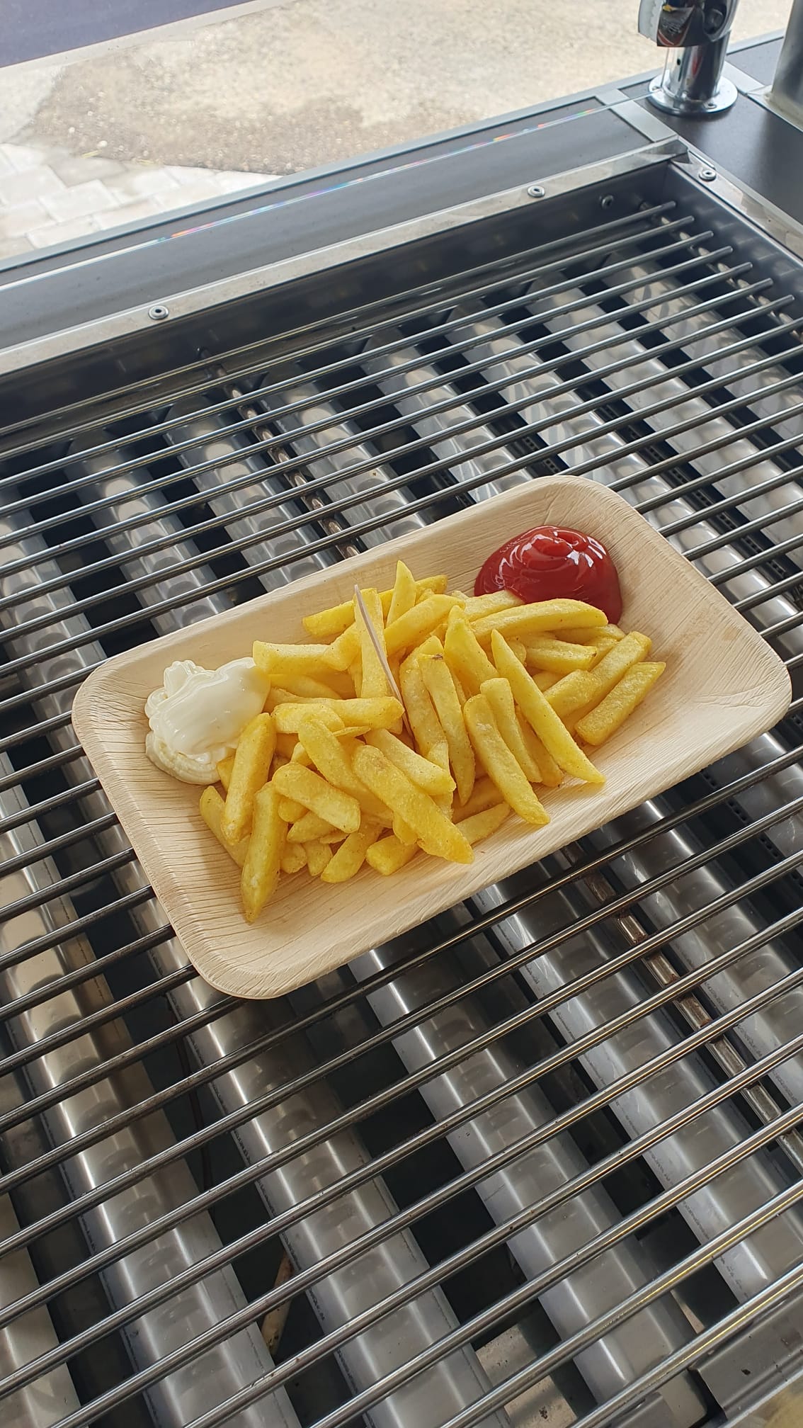 Vegetarische Portion Pommes